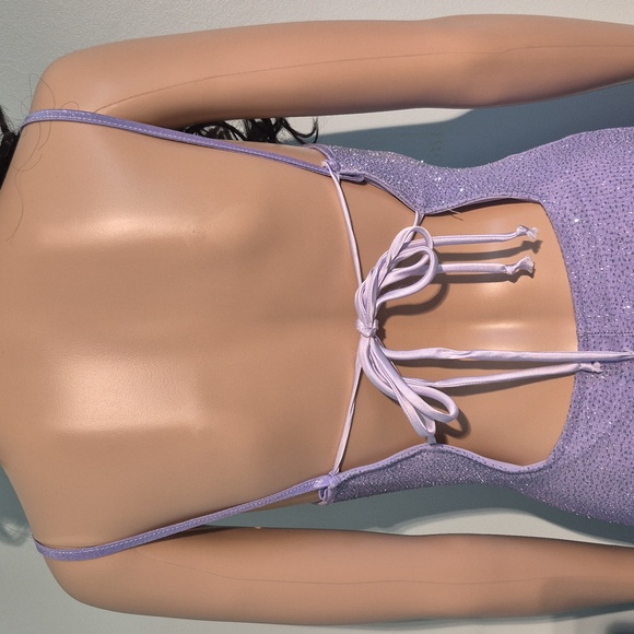 Purple Ombré Maxi Dress - Picture 10 of 17